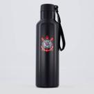 Garrafa Corinthians Steam Metal Preta Garrafa Corinthians Steam Metal Preta