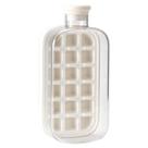Garrafa Cubos de Gelo 2 em 1 Forma de Silicone 800ml