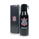 Garrafa de Aço Inox Corinthians com Alça Timão Original Lançamento - Mileno
