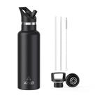Garrafa de água Arslo em aço inoxidável 600mL isolada a vácuo