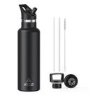 Garrafa de água Arslo em aço inoxidável 750mL isolada a vácuo
