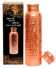 Garrafa de água BIFFELY Copper 1L feita à mão, ayurvédica, 100% pura