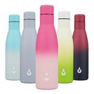 Garrafa de água BJPKPK Isolada em Aço Inoxidável 500mL Cherry