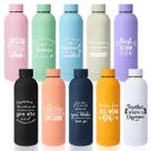 Garrafa de Água Bokon 500mL em Aço Inoxidável - Edição Thank You