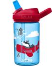 Garrafa de água CamelBak eddy+ Kids 400 ml com tampa de palha
