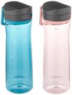 Garrafa de água Contigo Jackson 2.0 Tritan AUTOPOP 700 ml, pacote com 2 unidades