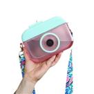 Garrafa de Água Criativa Câmera Kawaii Chaleira 400ml