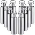 Garrafa de água Cunhill Stainless Steel 500mL (pacote com 10) Garrafa de água Cunhill Stainless Steel 500mL (pacote com 10)