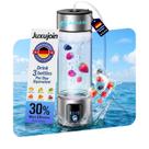 Garrafa de água de hidrogênio Juxujoin Upgrade 3 em 1 com display de 600 mL