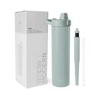 Garrafa de Água de Vidro Marinho 700ml - Moderna, Isolada e com Filtro Garrafa de Água de Vidro Marinho 700ml - Moderna, Isolada e com Filtro