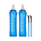 Garrafa De Água Dobrável NEWBOLER De 250ml E 500ml, Bolsa De Água Colapsável Para Corrida E Camping