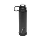 Garrafa de água EcoVessel Boulder TriMax 710 ml preta