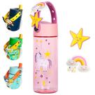 Garrafa de Água Elemental Splash Kids 532 ml à Prova de Vazamentos