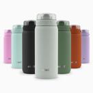 Garrafa de Água Ello Cooper Kids 530ml em Aço Inoxidável - Cor Sage