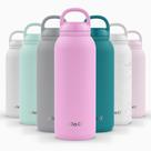 Garrafa de Água Ello Cooper Twist 1.2L em Aço Inoxidável Rosa