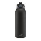 Garrafa de Água Ello Pop & Fill 1,2L - Aço Inoxidável - Tonal Preta Garrafa de Água Ello Pop & Fill 1,2L - Aço Inoxidável - Tonal Preta
