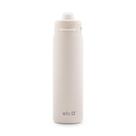 Garrafa de Água Ello Pop & Fill 650ml - Aço Inoxidável Creme