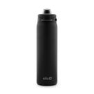Garrafa de Água Ello Pop & Fill 650ml - Aço Inoxidável Preta