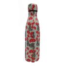 Garrafa de Água em Alumínio 500ml Flor Borboleta 695854 - Kit