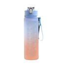 Garrafa De Água Esportiva De 700ml Resistente a Quedas Com Escala De Tempo, Copo Portátil E Moderno Garrafa De Água Esportiva De 700ml Resistente a Quedas Com Escala De Tempo, Copo Portátil E Moderno