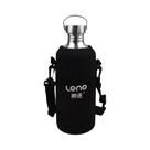 Garrafa De Água Esportiva De Aço Inoxidável De Grande Capacidade 2L, Frasco Metálico De Camada Única