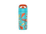 Garrafa de água Gatorade Kids' Rookie Metal 350ml em aço inoxidável