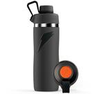 Garrafa de Água Gatorade 'Overtime' Aço Inoxidável 650mL Cinza