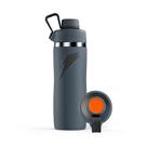 Garrafa de água Gatorade 'Overtime' em aço inoxidável 946mL cinza