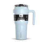 Garrafa de água Hydrapeak Roadster 1.2L em aço inoxidável azul em pó