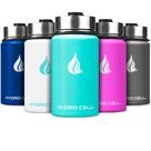 Garrafa de água HYDRO CELL isolada em aço inoxidável 414mL Teal