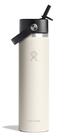 Garrafa de água Hydro Flask 700 ml Wide Mouth Flex Straw Cap