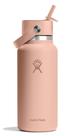 Garrafa de água Hydro Flask 946 ml de boca larga com tampa de palha flexível
