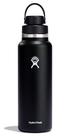 Garrafa de água Hydro Flask Wide 1,2 L com tampa de aço preto
