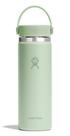 Garrafa de água Hydro Flask Wide Flex Cap 600 ml Aloe Green