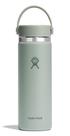 Garrafa de água Hydro Flask Wide Flex Cap 600mL Agave