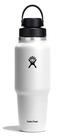 Garrafa de água Hydro Flask Wide Flex Chug Cap 950 ml branca