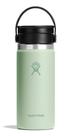 Garrafa de água Hydro Flask Wide Flex Sip Lid 500mL Aloe Garrafa de água Hydro Flask Wide Flex Sip Lid 500mL Aloe