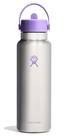 Garrafa de água Hydro Flask Wide Flex Straw Cap 1,2 L violeta