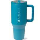 Garrafa de água HydroJug Traveler 1,2 L com alça e canudo giratório