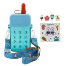 Garrafa de água infantil Celular c/ Alça 300ml Em Plástico