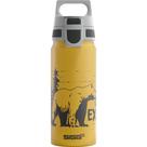 Garrafa de água infantil Sigg WMB ONE Brave Bear 600 ml amarela