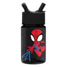 Garrafa de Água Infantil Simple Modern Marvel Spiderman 350ml - Sem BPA