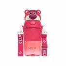 Garrafa de Água Infantil Squeeze Lotso Toy Story 620ml Escola Passeio Resistente Disney