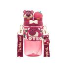 Garrafa de Água Infantil Squeeze Lotso Toy Story 700ml Escola Passeio Resistente Disney