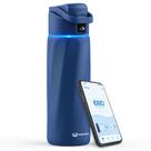Garrafa de água inteligente WATERH WATERH 24 onças com lembrete azul