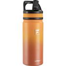 Garrafa de água isolada Fanhaw Kids 500mL com tampa de palha em aço inoxidável