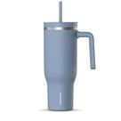 Garrafa de água isolada Hydrapeak Voyager 1,2 L com palha e tampa