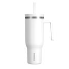 Garrafa de água isolada Hydrapeak Voyager 1,2 L com palha e tampa