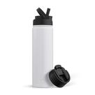 Garrafa de água JoyJolt Triple Isolada 650mL com tampa de palha Garrafa de água JoyJolt Triple Isolada 650mL com tampa de palha