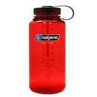 Garrafa de água Nalgene Sustain Tritan sem BPA 946 ml vermelha
